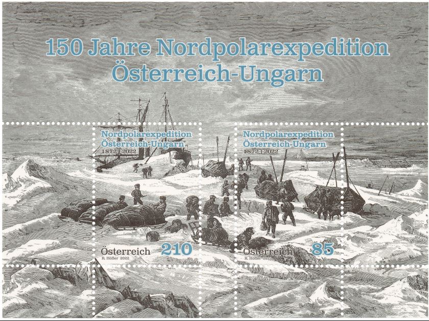 Österr. NEU: Block 105 Jahre Nordpolarexpedition 2_nord10