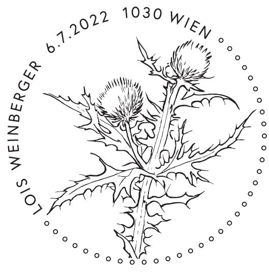 Österr. NEU: Lois Weinberger - Onopordon acanthium (Eselsdistel), 1995 3_wein11