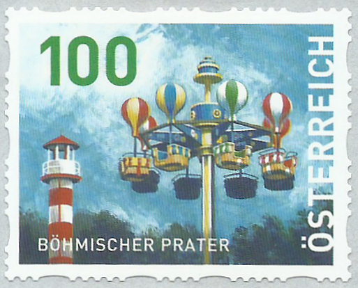 Österr. NEU: 14. Ausgabe Dispenser Rollenmarken Prater10