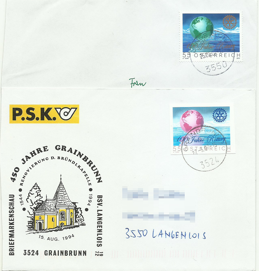 Österreich - Österreich - Specimen, Schwarzdrucke, Buntdrucke - Seite 2 Rotary10