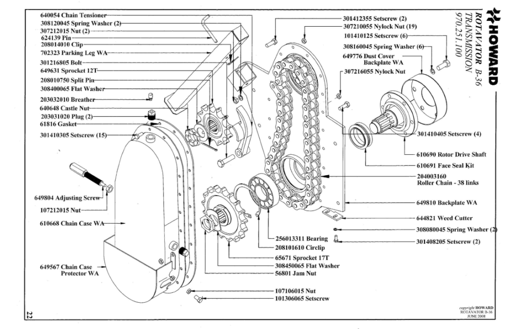 Problème rotavator Howard  - Page 2 Scree733