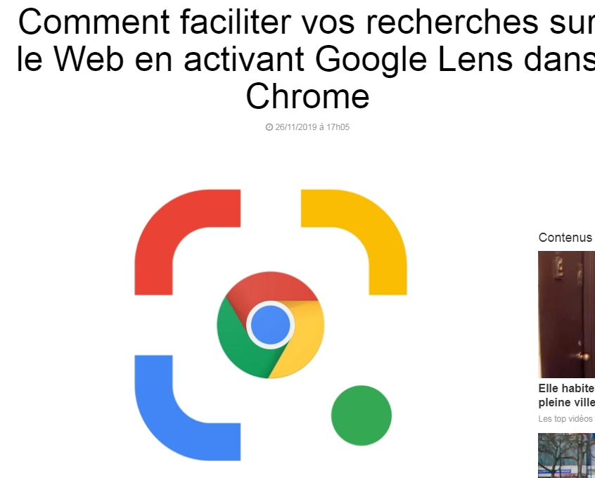 Comment faciliter vos recherches sur le Web en activant Google Lens dans Chrome Captu101