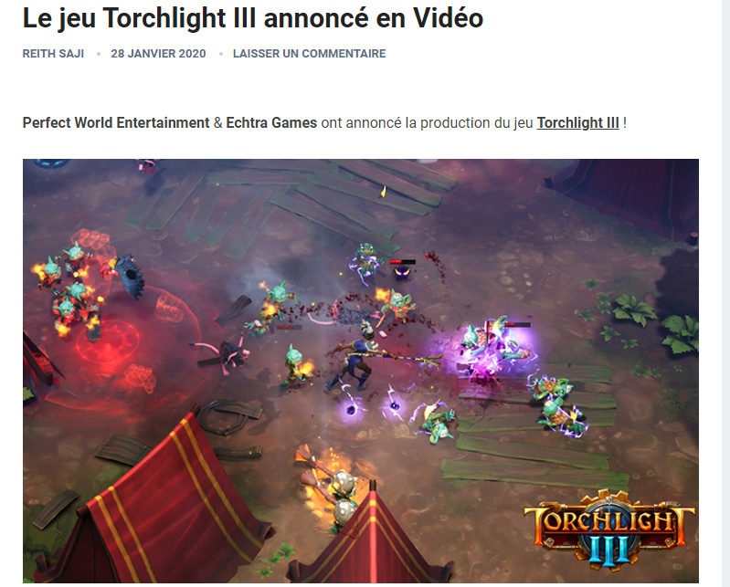 Torchlight III annoncé en Vidéo Captur50