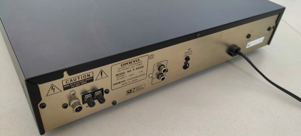 (TO) Onkyo T4650 Sintonizzatore FM - Venduto Img-2063