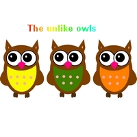 English irregular verbs : The unlike owls (BV,Pr,PP différents)  0the_u10