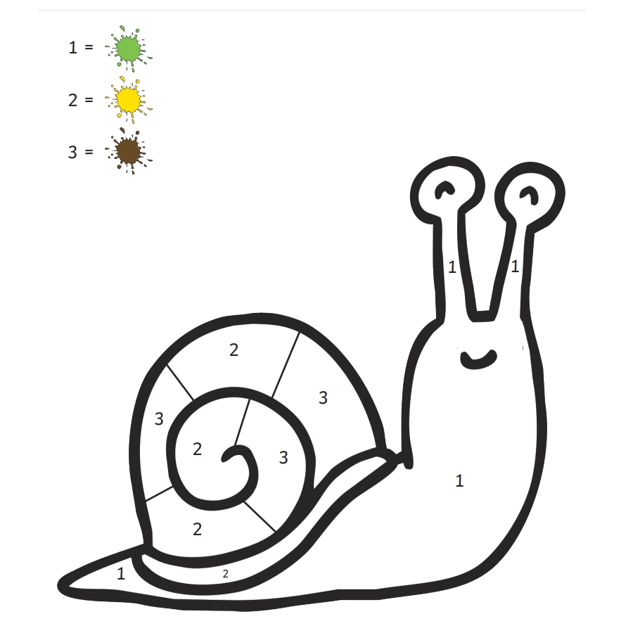 L'escargot - 3 couleurs 1_2_3_16