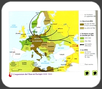 La Seconde Guerre Mondiale en diapos Axe10