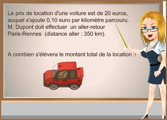 Résolution d'un problème : Le voyage Paris-Rennes Bonus_61