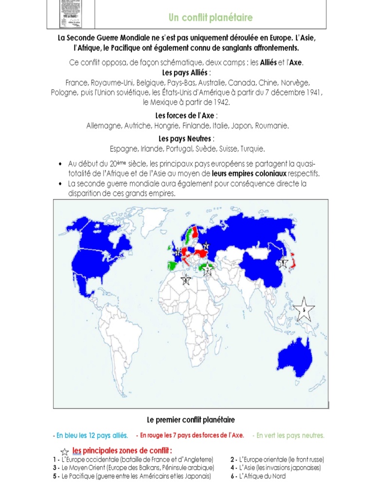 La Seconde Guerre Mondiale - Cartes du monde & Europe  Carte_11