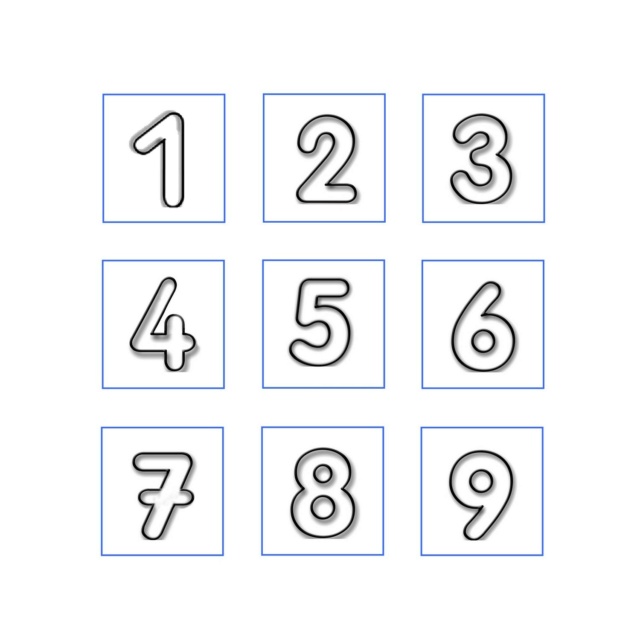 Construction du nombre : associer un chiffre à une quantité Planch13