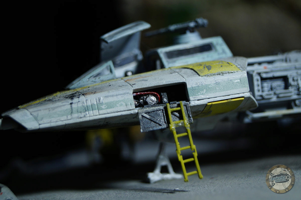 Hangar rebelle Yavin IV - 1/72 Base-r18