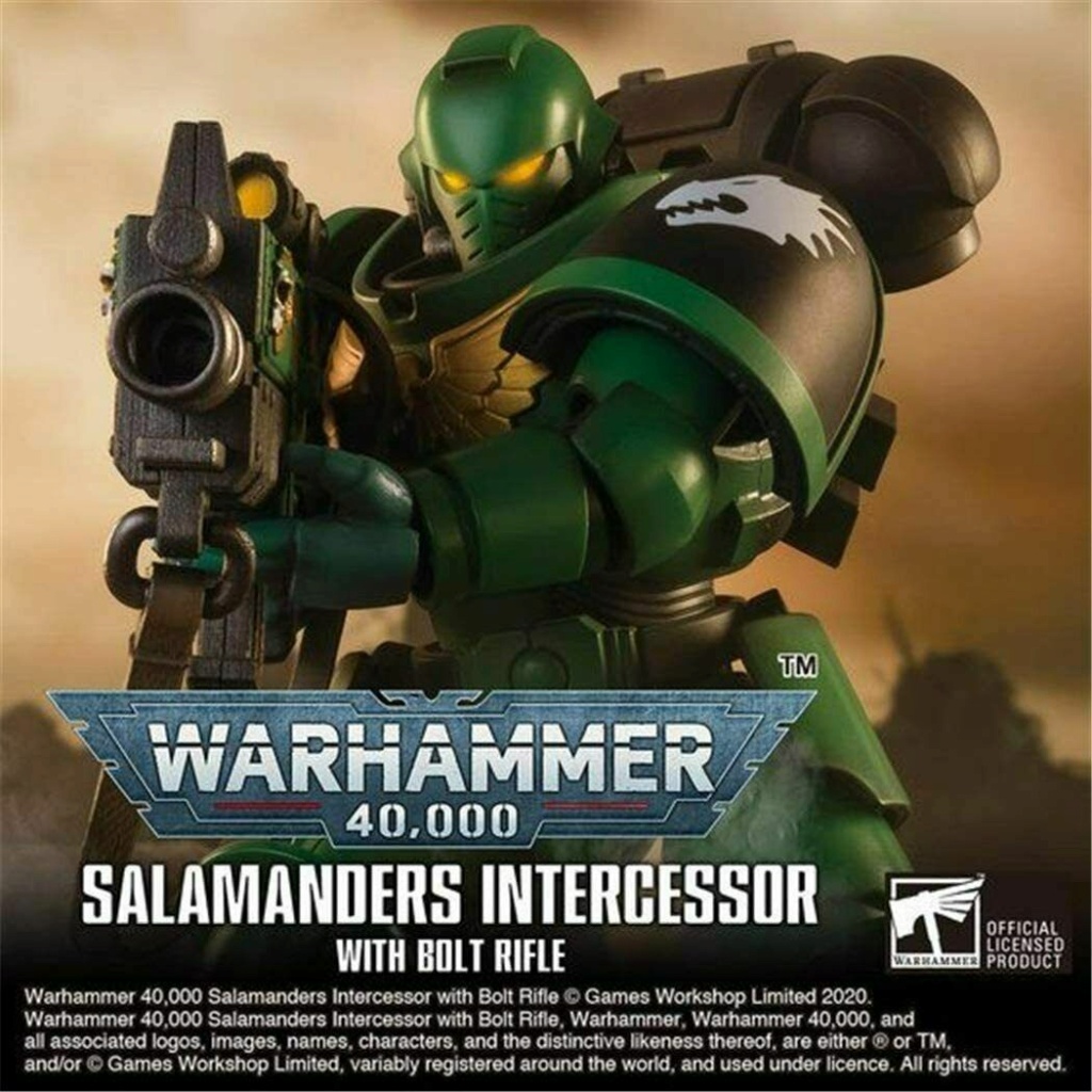 Warhammer 40,000 Space Marine Intercessor Bandai W40-ba11