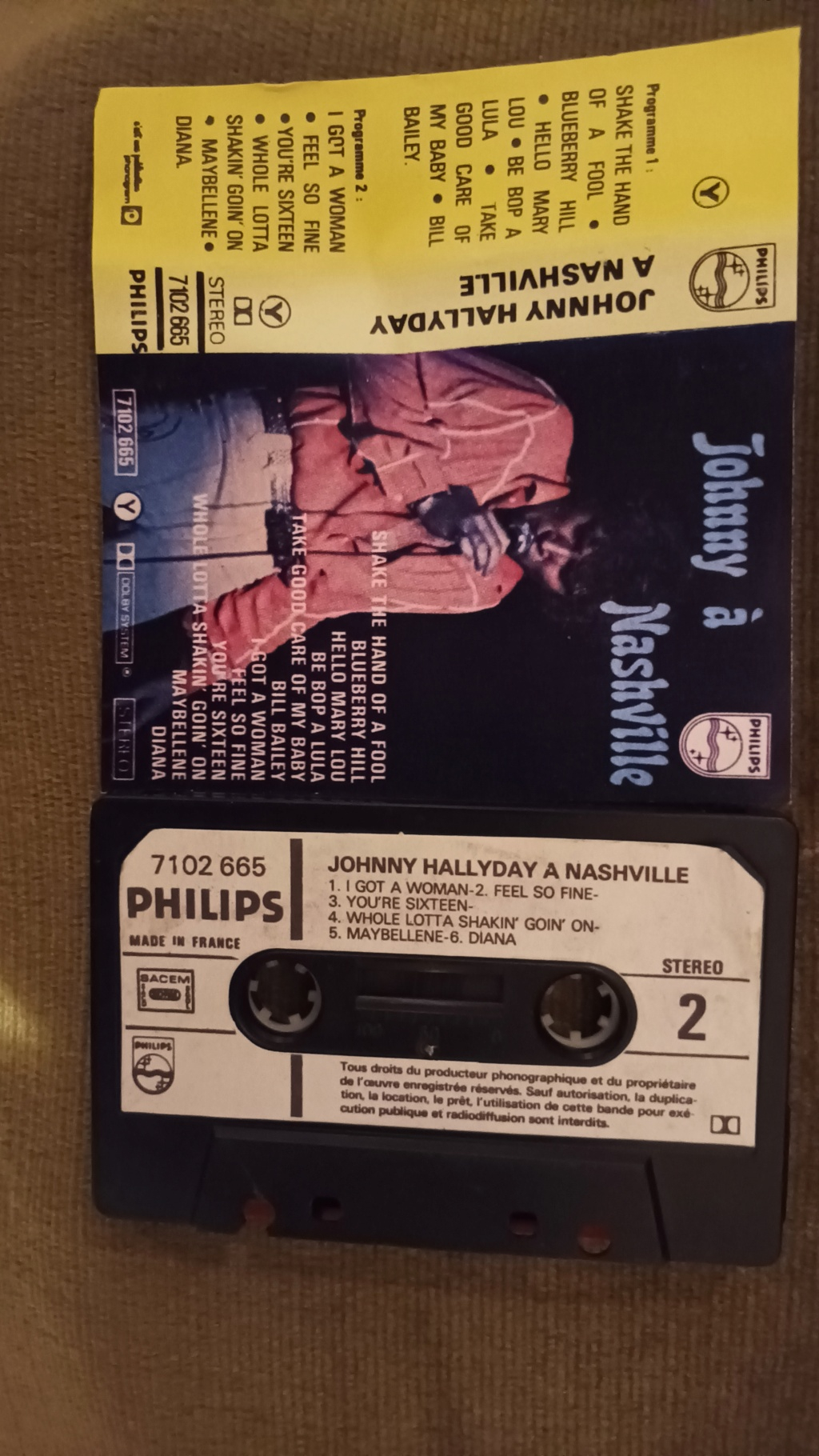 Cassette 03 Johnny sings America's rockin' hits Img_2020