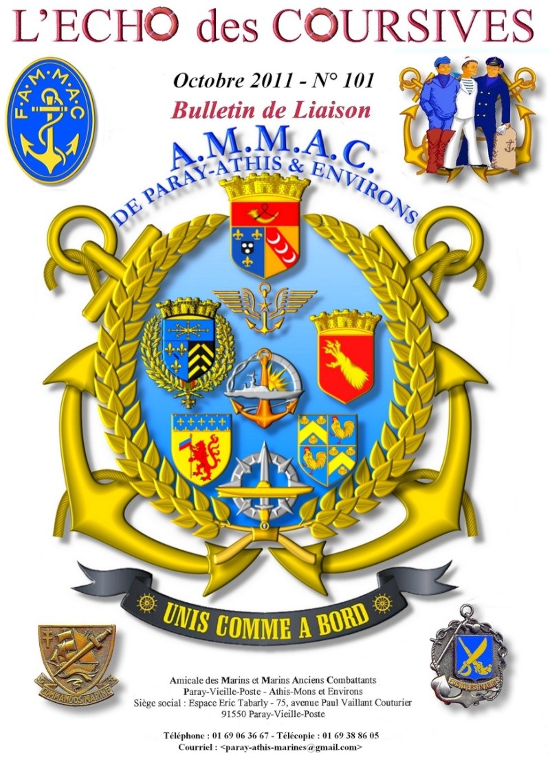 [ Associations anciens Marins ] L'AMMAC DE PARAY-ATHIS & ENVIRONS A 60 ANS... - Page 2 Couver10
