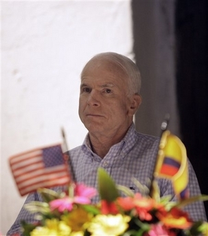 McCain a t-il obtenu la libration d'Ingrid Betancourt ? John_m62