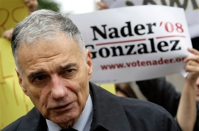 Obama : le candidat des riches, accuse Nader ... Nader_10