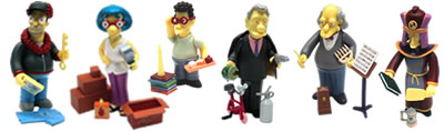 THE SIMPSONS   (BANDAI-PLAYMATES)  2001 Playma21