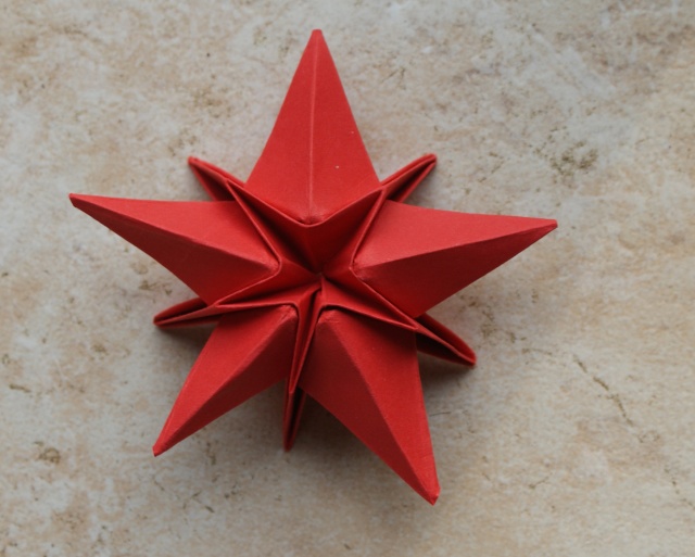 Etoile de NOEL en origamis  Etoile10