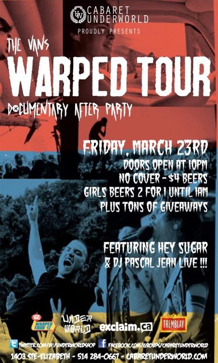 The Vans Warped Tour Documentary After Party -vend. 23 mars Vans_u10