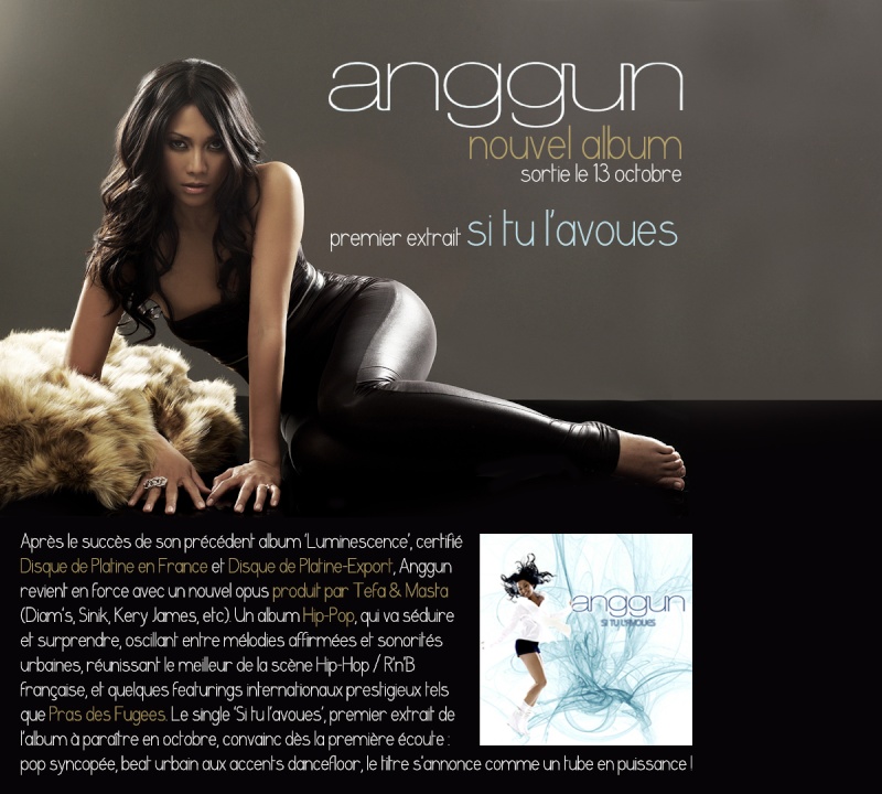 A propos du prochain album Anggun10