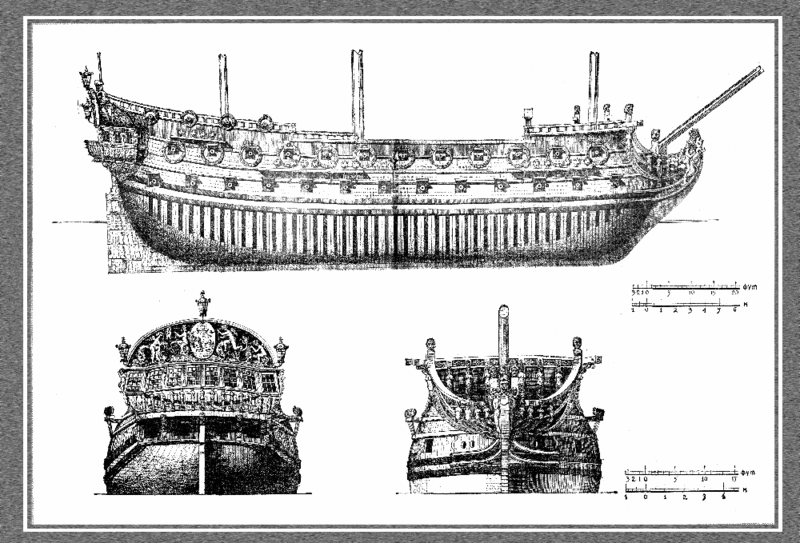 Gabarit de construction d'un brigantin Predes10