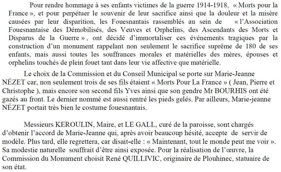 [Histoires et Histoire] Monuments aux morts originaux Français Tome 1 Fouesn12