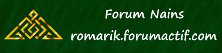 Soutenir le Forum Nain, reconnaissances entre membres. Bannia13
