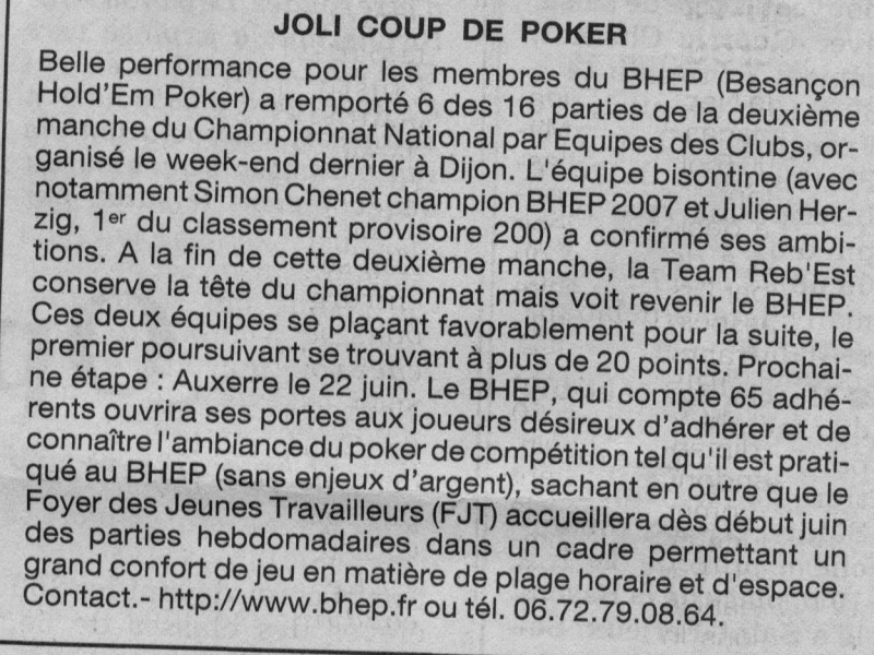 Constitution de l'équipe pour la manche 2 des interclubs.. - Page 4 Poker11