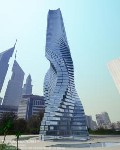 Un gratte-ciel tournant autour de son axe à Dubaï Tour_d11