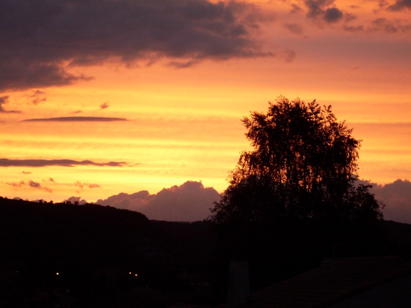 Couché de soleil sur St Barth Sdc10120