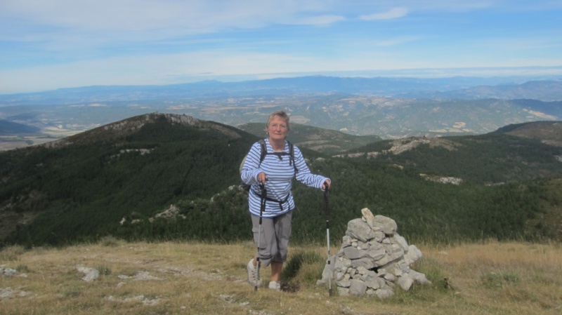 Au départ c'est l'Agra, à l'arrivée c'est le serre du Montdenier Montde20