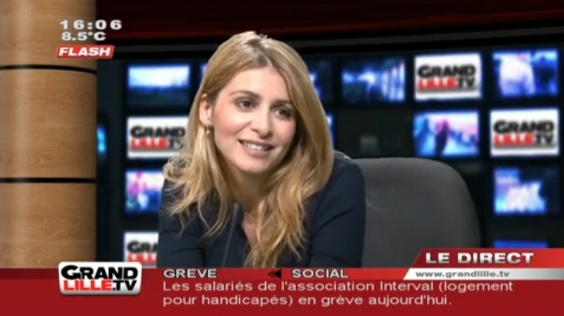 Captures  TV Grand Lille << Interview promo Plus de Diva >> 15/04/2010 Lille10