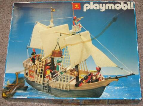 Bateau Pirate Playmobil Vintage