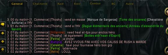 Vos interface et Add-ons. Chat_p10