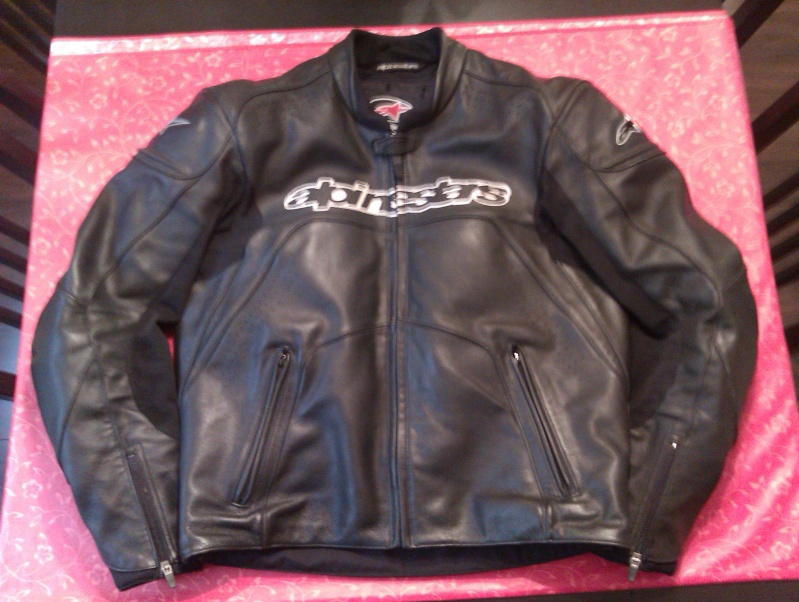 ensemble cuir, blouson alpinestars + pantalon all one Imag0310