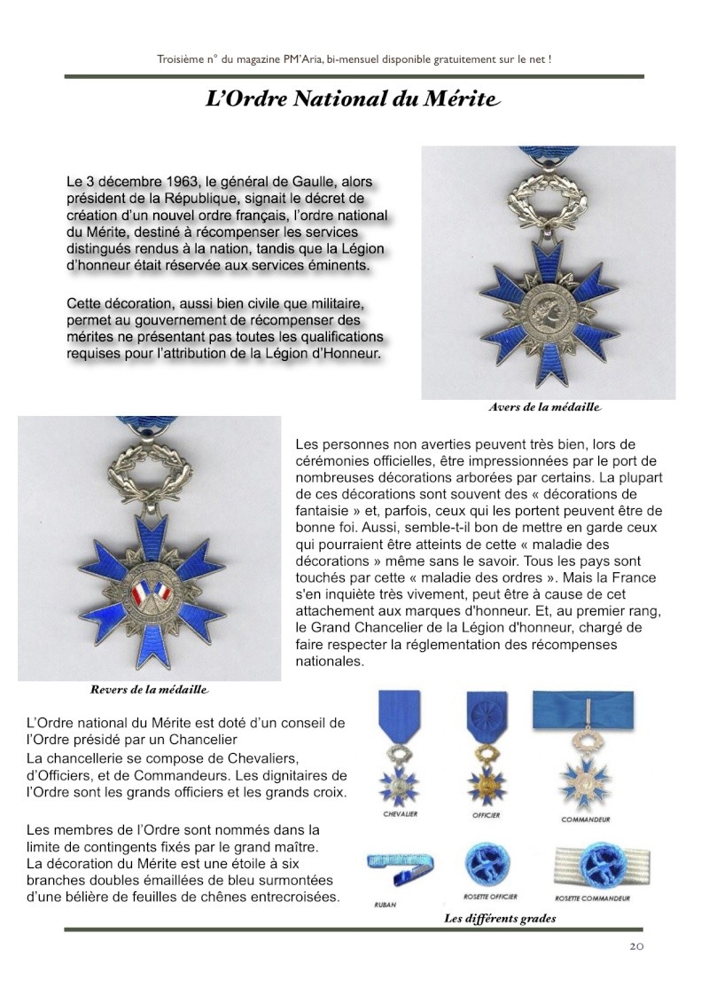 L'Ordre National du Mérite 113