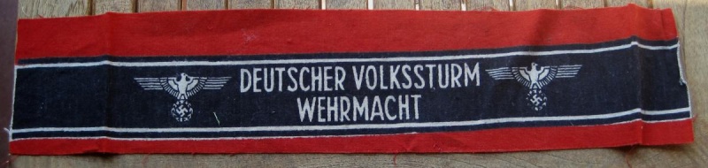 Deutscher Volksturm Wehrmacht "Armband" Img_8110