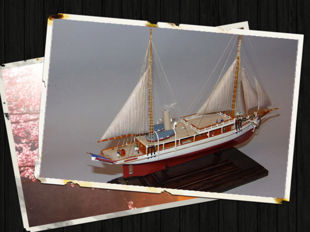 Yacht FAUVETTE 1/200ème Réf 80612 100_1525
