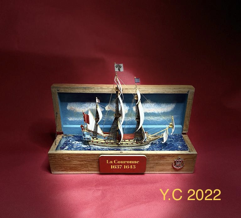 Vaisseau la COURONNE 1/600ème Réf 79066 Aa69fe11
