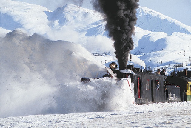 le train en Alaska Chemin37