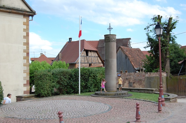 Europe, France, Alsace. Wangen, petit village de vignerons Dsc_1468