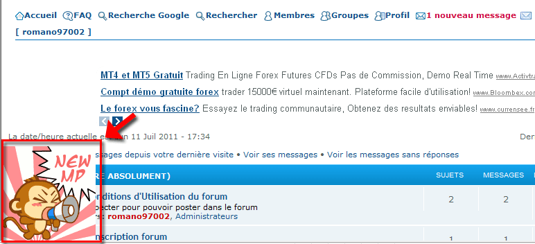 Notification de nouveaux MP en temps réel + recherche Google Notifi10