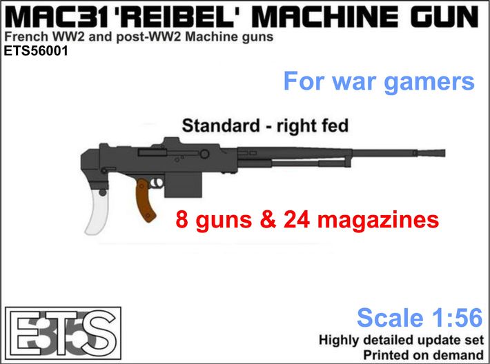 MAC 31 Reibel Medium Machine Gun chez Shapeways 710x5210