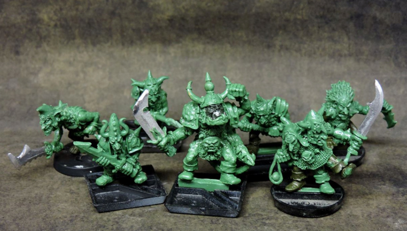 Des hommes bêtes, des gobs mutant, un démon, le tout Oldhammer en Kickstarter Captur42