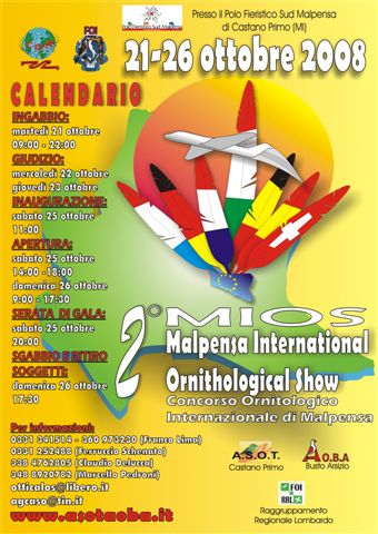 2° Malpensa International Ornithological show.... Fiera_10
