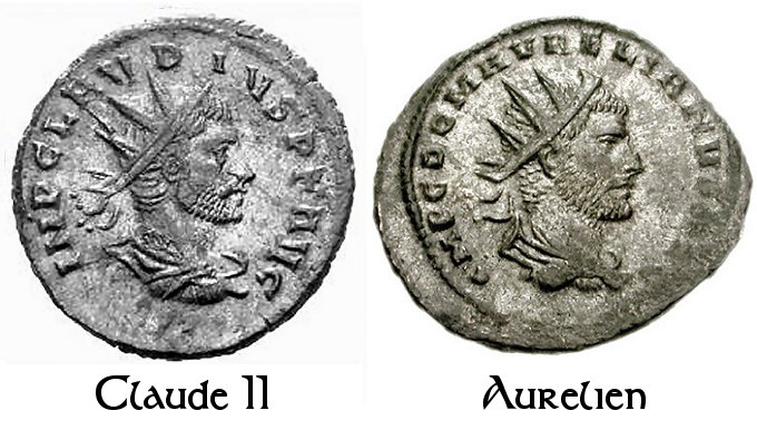 Les portaits des empereurs romains Aureli10