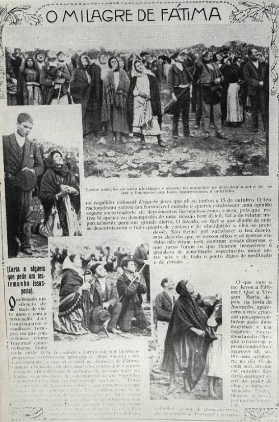 Apparitions de Notre Dame à Fatima. 1917. Fatima11