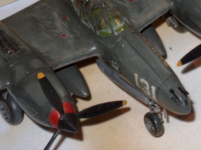 Lockheed p38h lightning [airfix] 1/72 (VINTAGE) Detail20