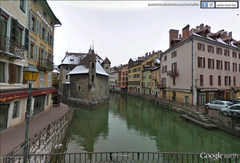 STREET VIEW : les cartes postales de Google Earth - Page 7 Annecy11