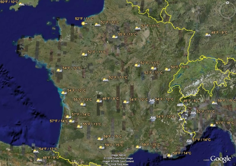 La France sous toutes ses coutures avec Google Earth Meteo_10